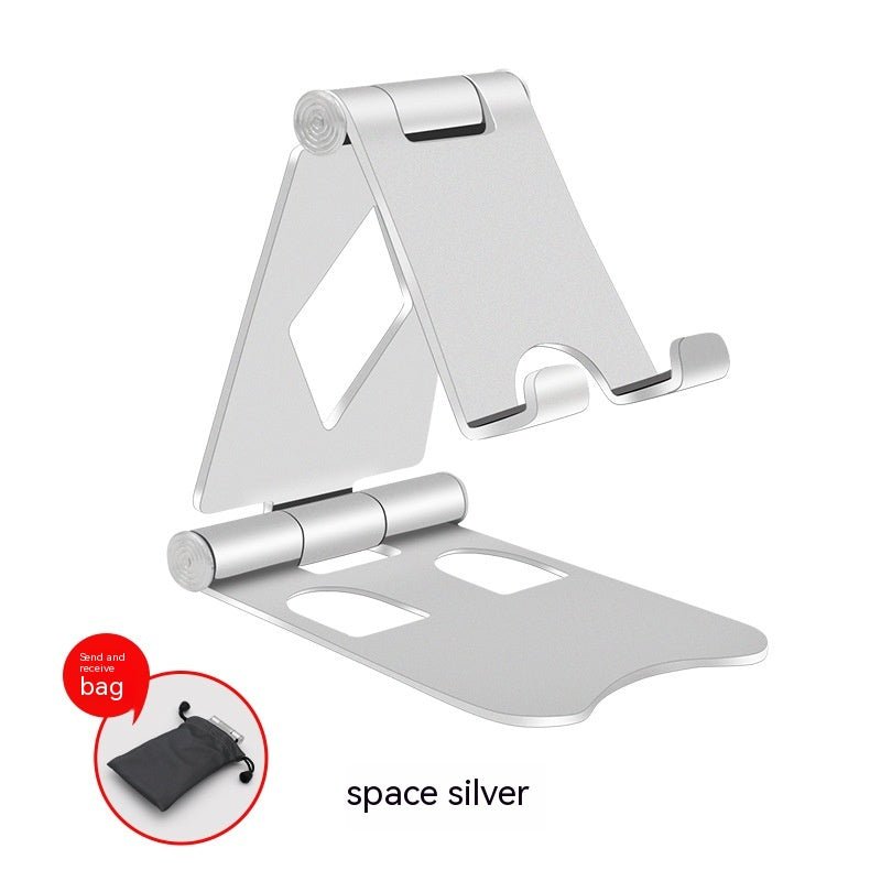 Aluminum Alloy Mobile Desktop Stand Folding Bracket Metallic Bracket - PawTeh