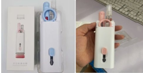 Multifunctional Bluetooth - compatible Headset Cleaning Pen Set Keyboard Cleaner Cleaning Tools Cleaner Keycap Puller Kit - PawTeh