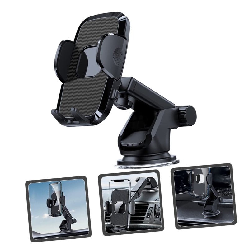 Multifunctional Car Phone Holder Windshield Gravity Sucker Mobile Phones Stand For IOS And Android Support Cellphone - PawTeh