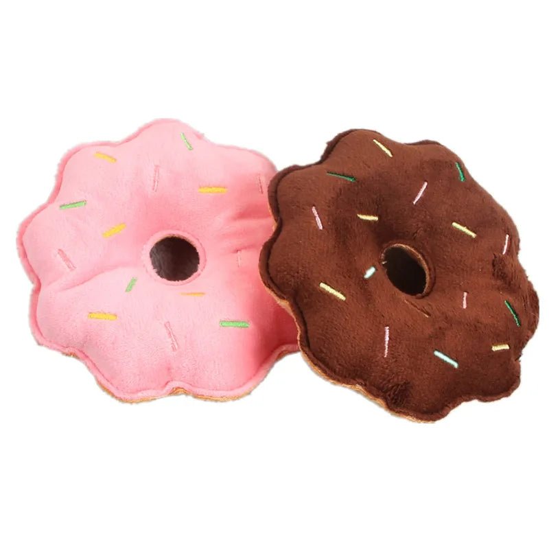 Pet Toys Plush Squeaky Toy Bite - Resistant Clean Dog Chew Puppy Training Toy Soft Banana Bone Vegetable Fruit Pet Supplies DC05 - PawTeh