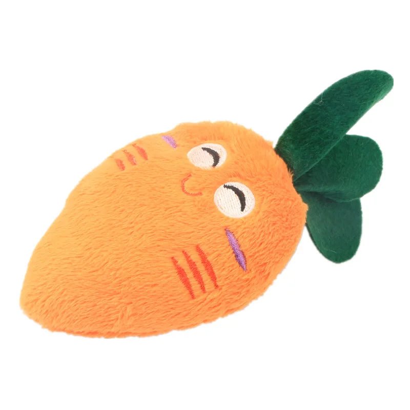 Pet Toys Plush Squeaky Toy Bite - Resistant Clean Dog Chew Puppy Training Toy Soft Banana Bone Vegetable Fruit Pet Supplies DC05 - PawTeh