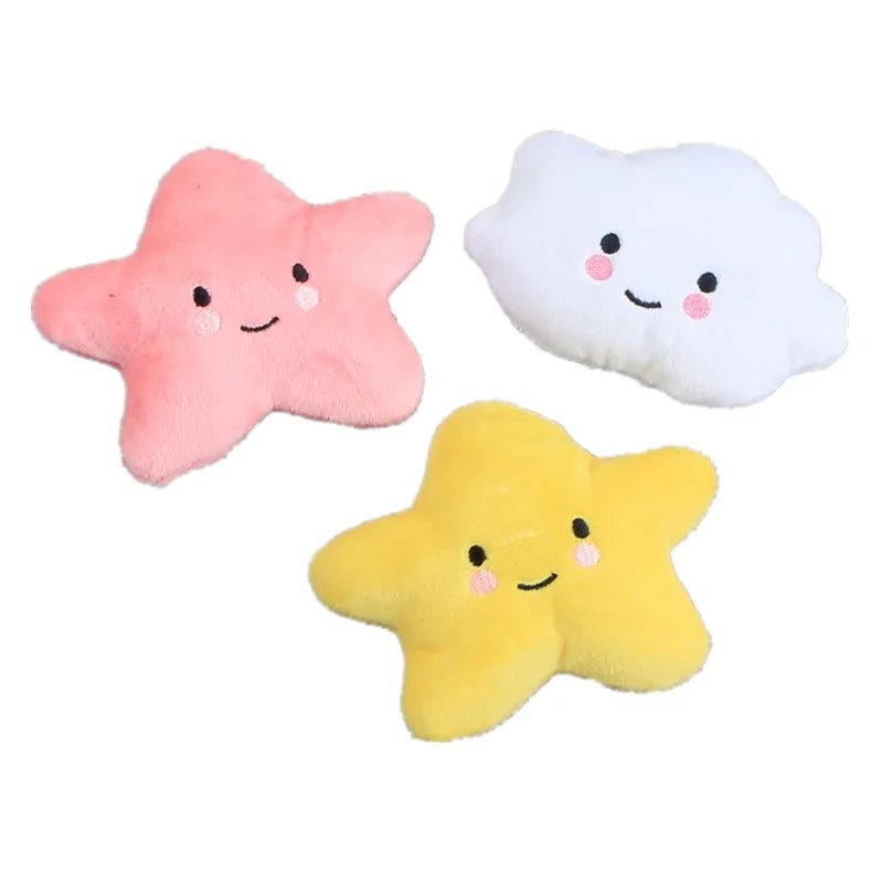 Pet Toys Plush Squeaky Toy Bite - Resistant Clean Dog Chew Puppy Training Toy Soft Banana Bone Vegetable Fruit Pet Supplies DC05 - PawTeh