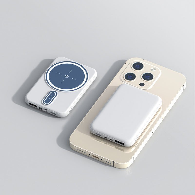 Magnetic Suction Charging Bank Wireless Charging Bank Mobile Power Supply - PawTeh